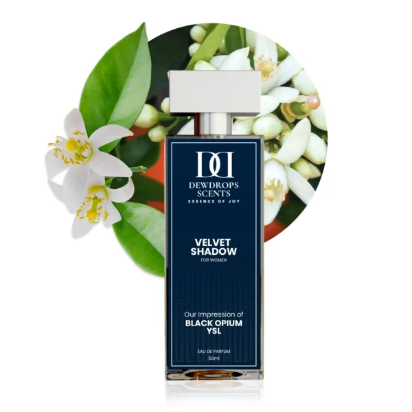 Velvet Shadow <span class="title-span"><br> Our Impression of<br> <span style="font-weight: 600 !important;">Black Opium - Yves Saint Laurent</span></span>